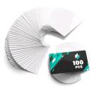 100 Pack Double-Sided Metal Sublimation Blanks