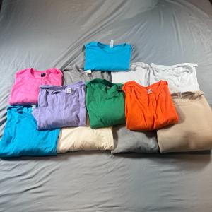 12-Pack Sublimation Blank Clothing Items