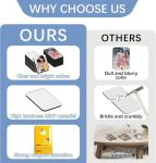 80pcs Large Rectangle Sublimation Magnet Blanks