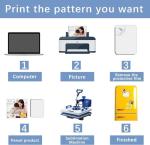 80pcs Large Rectangle Sublimation Magnet Blanks