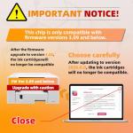 SG500/SG1000 Compatible Sublimation Ink Cartridges 4-Pack