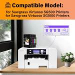 SG500/SG1000 Compatible Sublimation Ink Cartridges 4-Pack
