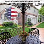 5 Pack 8-Inch Round Sublimation Wind Spinner Blanks