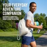 RAINFLOW 3-Pack Sublimation Blank Drawstring Bags