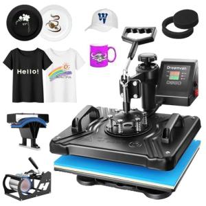 5 in 1 Multifunctional Sublimation Heat Press Machine
