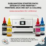 Epson ET-2760 EcoTank Sublimation Printer with Extra Ink