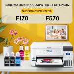 Sublimation Ink for Epson F170 & F570 Printers