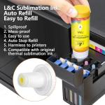 L&C EcoTank Sublimation Ink for Inkjet Printers