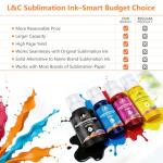 L&C EcoTank Sublimation Ink for Inkjet Printers