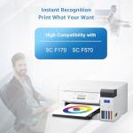 Yongairuink T49M Black Sublimation Ink Bottles