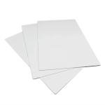 50 Pack 12" x 18" Glossy White Sublimation Sheets