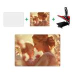 50 Pack 12" x 18" Glossy White Sublimation Sheets