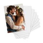 50 Pack 12" x 18" Glossy White Sublimation Sheets