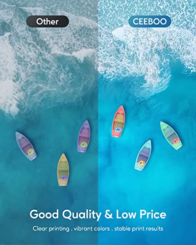 CEEBOO 502 Epson Compatible Refill Ink Bottles Set