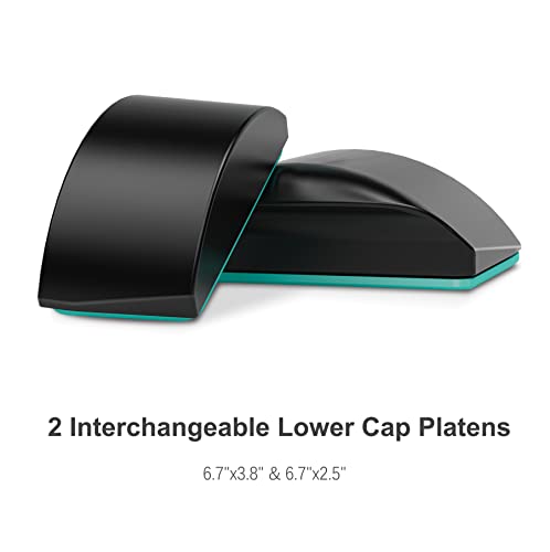 Cap Heat Press with 2 Interchangeable Platens