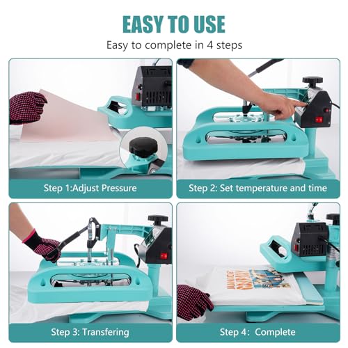 5 in 1 Heat Press Machine for Sublimation
