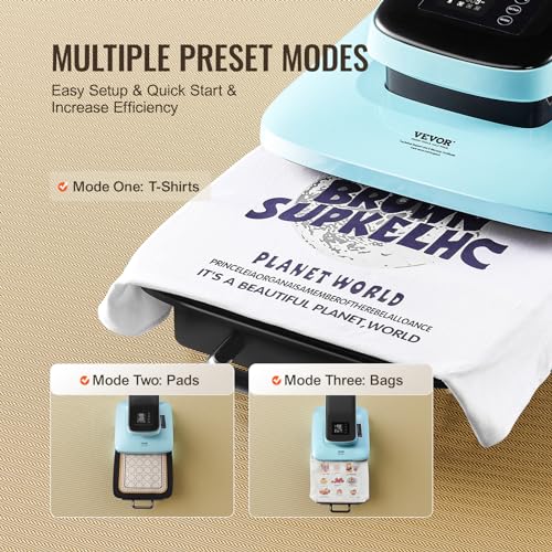 VEVOR 15x15 Auto Heat Press Machine for Tshirts