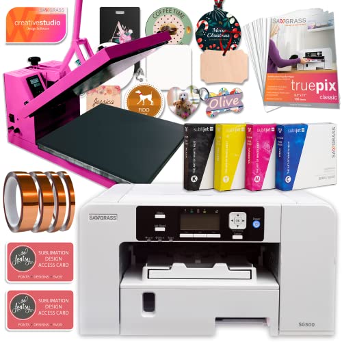 Sawgrass UHD Virtuoso SG500 Sublimation Printer Bundle