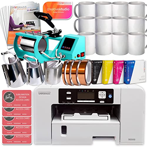 Sawgrass UHD Virtuoso SG500 Starter Bundle with Inks