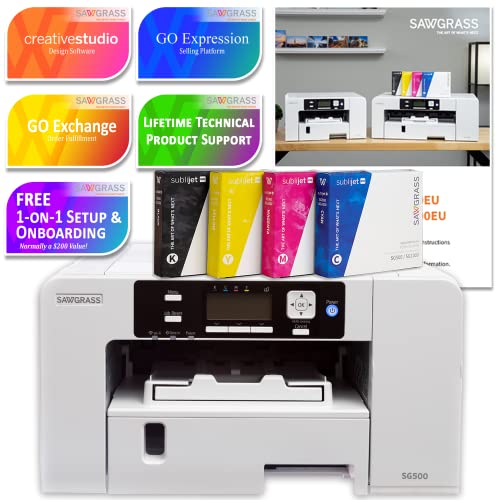 Sawgrass UHD Virtuoso SG500 Sublimation Printer Bundle