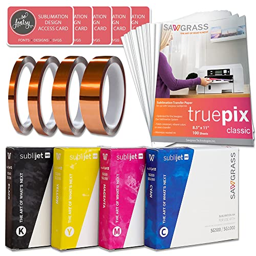 Sawgrass UHD Virtuoso SG500 Starter Bundle with Inks