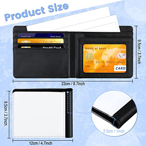 Sanwuta Men's Sublimation Wallet Blanks - Bulk Pack