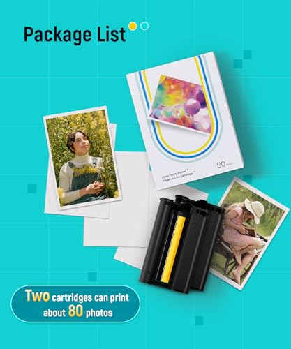 Liene Sublimation Printer Paper & Ink Cartridge Kit