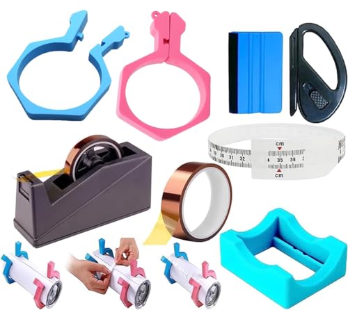 Majreey Sublimation Tumbler Clamp Tool with Heat Tape