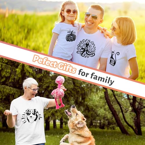 8Pcs 12x11.8" Solid Black Sublimation Printer Transfer Sheets