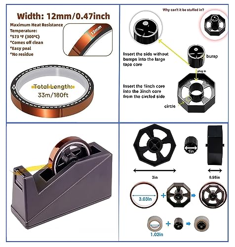 Majreey Sublimation Tumbler Clamp Tool with Heat Tape