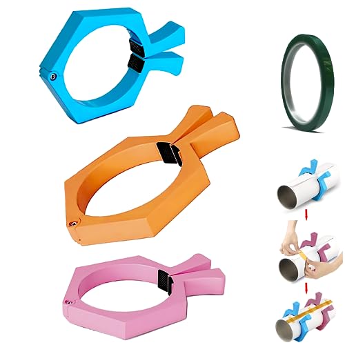 3pc 20oz Sublimation Blank Tumblers with Clamps & Tape