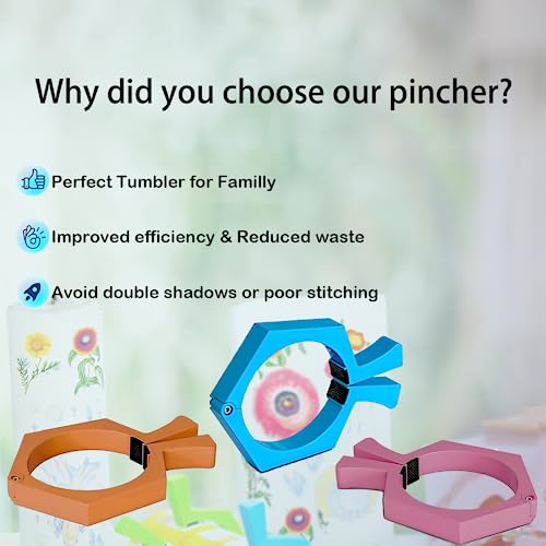 3pc 20oz Sublimation Blank Tumblers with Clamps & Tape