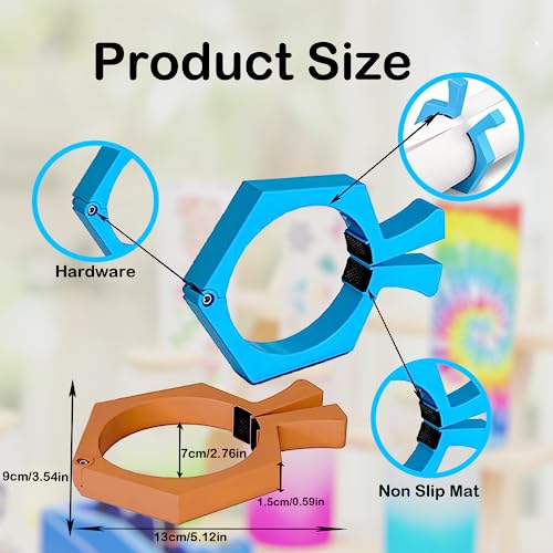 3pc 20oz Sublimation Blank Tumblers with Clamps & Tape