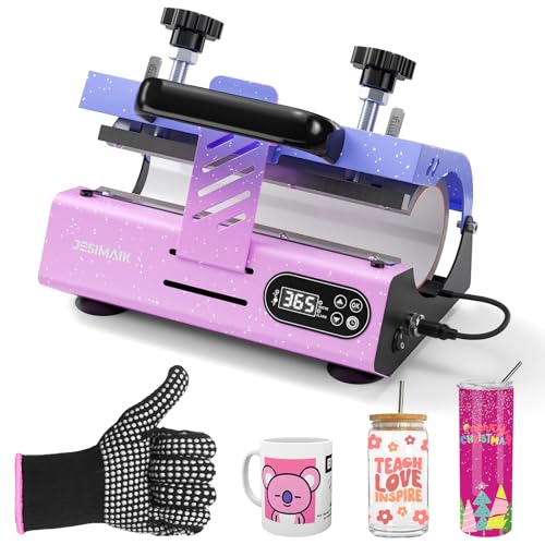 Starry Purple Mug Press for Various Tumblers & Cups