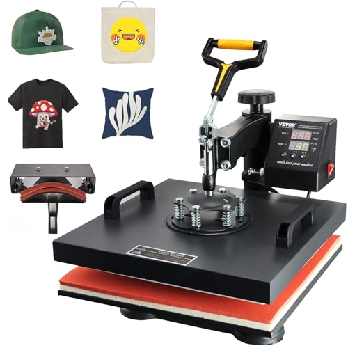VEVOR 2 in 1 Heat Press Machine Combo