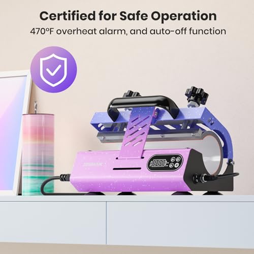 Starry Purple Mug Press for Various Tumblers & Cups