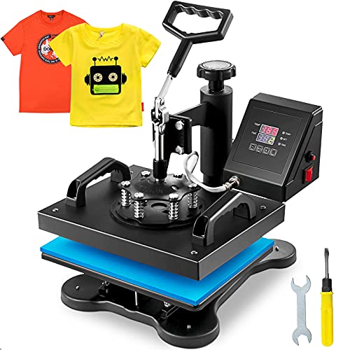 VEVOR 12x10Inch T-Shirt Heat Press Machine/Sublimation Printer
