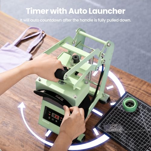 Sublimation Cap Press Machine with Precise Temp Control