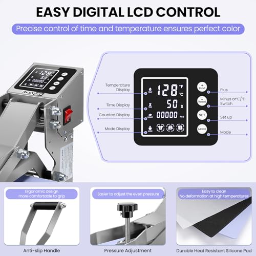 Slide Out Heat Press Machine for Sublimation Printing