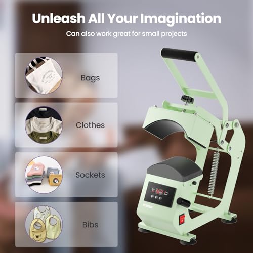 Sublimation Cap Press Machine with Precise Temp Control