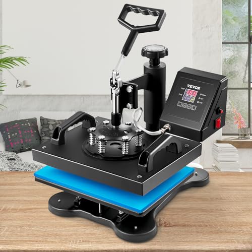 VEVOR 12x10Inch T-Shirt Heat Press Machine/Sublimation Printer