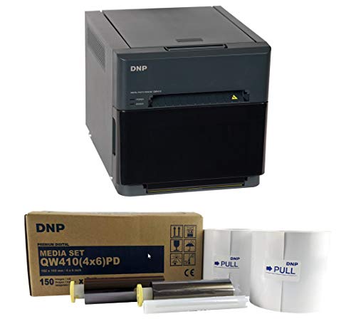 DNP QW410 Sublimation Photo Printer Bundle with Media