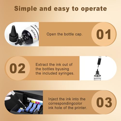 Ankink Sublimation Ink Bottles for Ecotank Heat Press