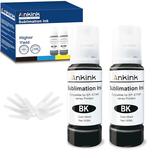 Ankink Sublimation Ink Autofill Bottles for Epson Printers