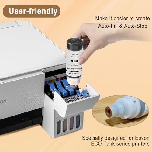 Ankink Sublimation Ink Autofill Bottles for Epson Printers