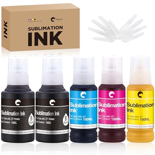 Hiipoo 580ML Sublimation Ink Bottles for ET Series