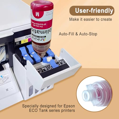 Ankink Sublimation Ink 502 522 Autofill for Epson