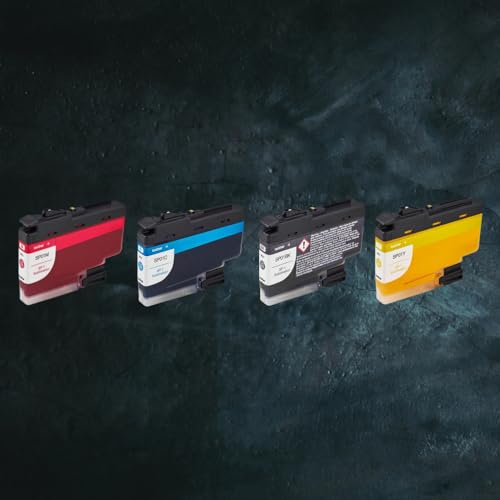 Brother Genuine Sublimation Ink Set: Black, Cyan, Magenta, Yellow