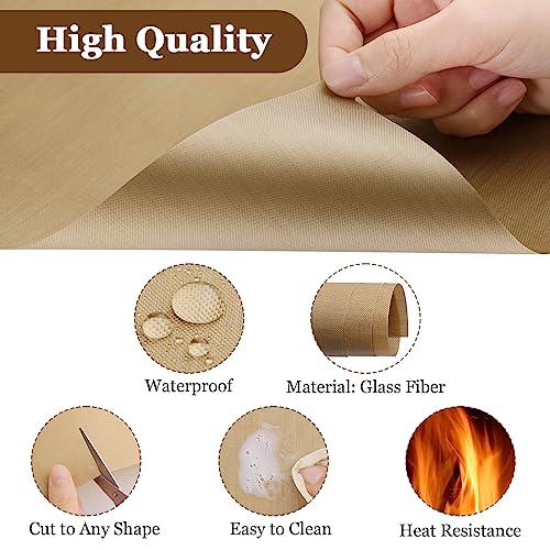 20 Pack Teflon Heat Press Transfer Mats - Sublimation