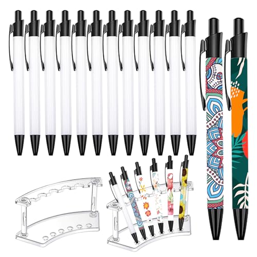 Idealmuzik Sublimation Pen Set with Display Stand